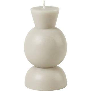 Cozy Living Dekorative Stearinlys, light stone, S