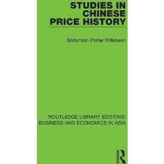 Studies in Chinese Price History
