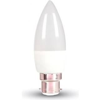 Outlet: V-Tac 6W LED kertepære - 6W, B22 - Dæmpbar : Ikke dæmpbar, Kulør : Varm