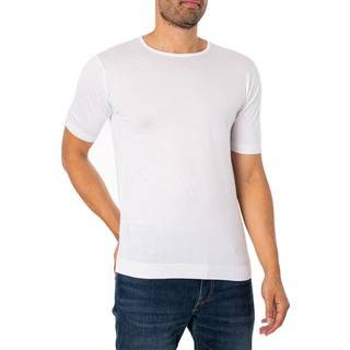 John Smedley Herren T-Shirt weiß
