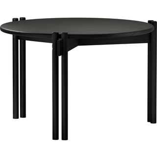 Hako Sofabord/Sidebord Fra Karup Design i Massiv FSC Fyrretræ | Japandi - Sort lak