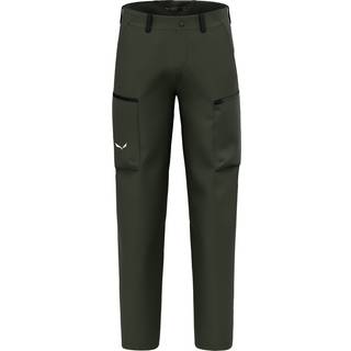 Salewa Women's Puez Hemp/DST Pant Trekking bukser Damer størrelse 42 farve sort/olivengrøn