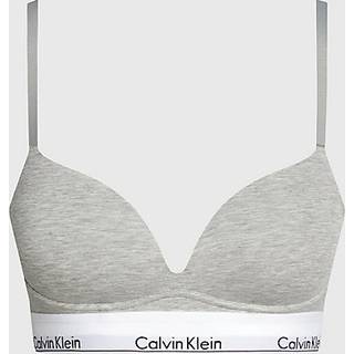 Push Up Plunge Bra - Icon Cotton Modal - Grey - EU 70/E