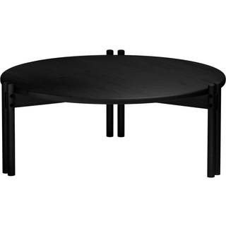Sticks Sofabord/Sidebord Lav Fra Karup Design i Massiv FSC Fyrretræ | Japandi - Sort lak