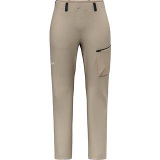 Salewa Women's Puez Hemp/DST Pant Trekking bukser Damer størrelse 40 farve beige