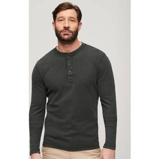 Superdry Superdry Vaflet Langærmet Henley Top