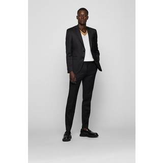 Extra-slim-fit habitjakke i serge af ny uld