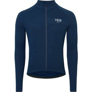 Void Cykeljakke Merino Jersey Ls Herre Dark Blue
