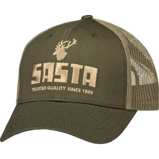 Sasta Deer Cap Forest Green/ Khaki Brown, M
