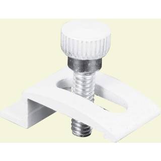 Prime-line T 8725 Hvid aluminium (8-pakke) stormd?rpanel klip 1/4 in (pakke 8)