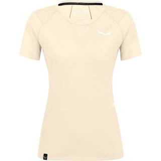 Salewa Women's Agner AM Merino-shirt Damer størrelse 36 farve hvid/beige