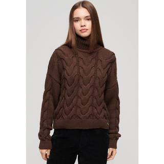 Superdry Chain Cable Strik Polo TrøjeEU 38 (UK 10)