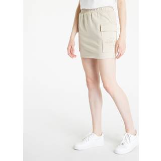 Calvin Klein Jeans Embroidered Monologo Straight Skirt Beige L - Beige - L
