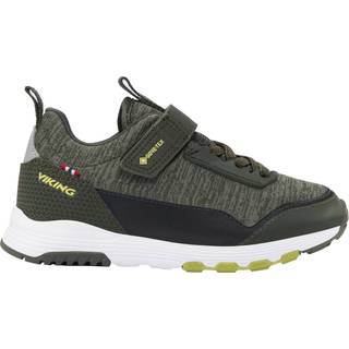 Viking Arendal 1V GTX Sneakers, Olive/Lime, 28