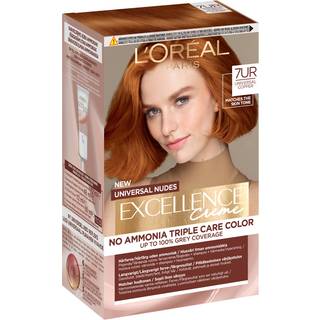 Loreal Paris Excellence Crème Universal Nudes Hair Color 7UR Universal Copper