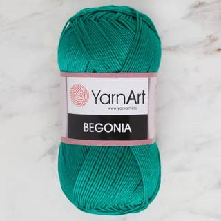 Yarnart Begonia 100% merceriseret bomuld 1,76 oz (50 g) / 185 ?r (169m) Fin sport: 2 Amigurumi garn sommergarn (6334)