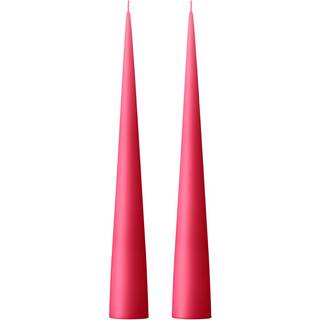 ester & erik ester & erik kegleformet lys 37 cm 2-pak mat Deep pink 41/2