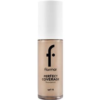 Flormar Ansigtsmakeup Foundation Perfect Coverage Foundation 102 Soft Beige 30 ml (4.600,00 kr / 1 l) - 30 ml