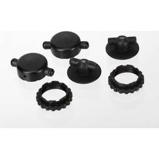 Traxxas - TRX6962 - Caps and spring retainers, GTR shocks (upper cap (2), upper retainer (2), lower retainer (2))