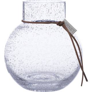 Bubblig glasvase 14 cm