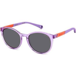 Polaroid PLD 8059/S Børn Polarized 789/M9 45 Solbriller Børn Purple - Transparent Lilac Purple - 45mm
