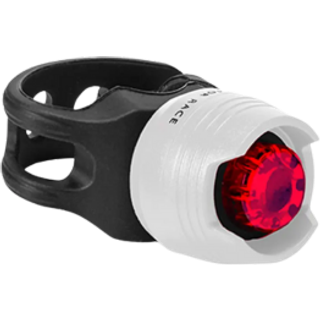 Cube RFR Diamond HQP Rød LED Cykellygte - Hvid