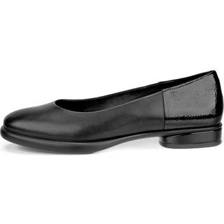 ECCO Sculpted LX - Ballerinasko i læder til damer - Sort - Size: 41 (UK 7.5)