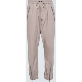 Rick Owens Cotton poplin pants - white - M