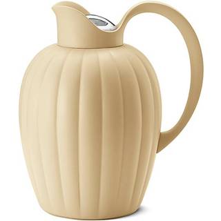 BERNADOTTE termokande, vanilla bean - Originalt design af Sigvard Bernadotte, Georg Jensen, Rustfrit stål / Plastik / Beige