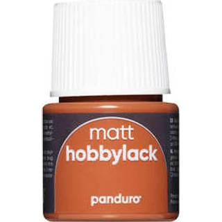 Hobbylak mat 45 ml brown