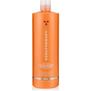 Keratherapy keratin tilf?rt farvebeskyttelsesbalsam 33,8 fl. oz. 1000 ml - Glutenfri farvebeskyttelsesbalsam til farvebehandlet h?r med kerabond