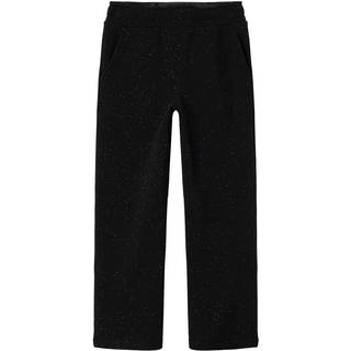 Name It Black Wide Glitter Bukser