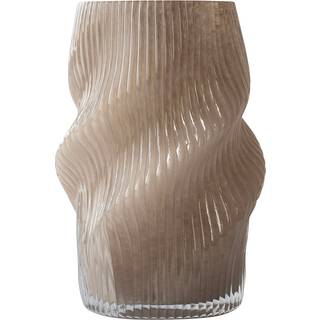 Tell Me More Fano Vase 25 Cm - Vaser Glas Taupe - 5093