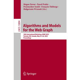 Algorithms and Models for the Web Graph