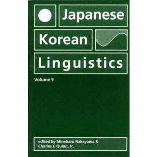 Japanese/Korean Linguistics, Volume 9