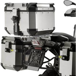 Givi Alu Topcase-Holder Til Monokey taske sølv