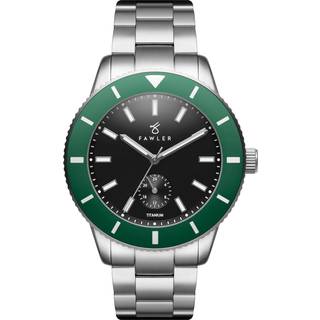 Makalu | Grønt Børstet Titanium Dykkerur