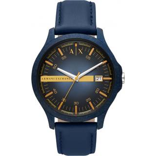 Armani Exchange AX2442 Blue Leather Strap Watch - W65328