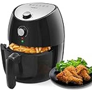 Hayden Pro Air Fryer - Mekanisk Dobbeltkammer 1500W 3.5L Sort