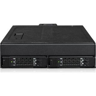 Icy dock ToughArmor MB105VP-B - storage drive cage - rugged - NVMe PCIe - U.2 U.3
