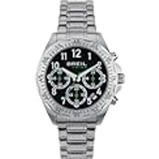 Mand Breil EW0712 Sort Sølv Ur (Ø 37 mm)