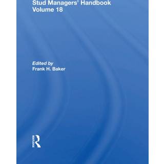 Stud Managers' Handbook, Vol. 18