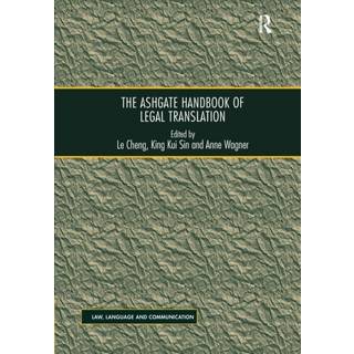 The Ashgate Handbook of Legal Translation