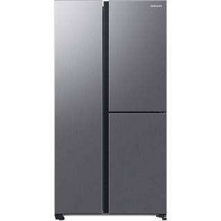 Samsung Køleskab/fryser 403liter Klasse D 242liter Fritstående Rustfritstål look