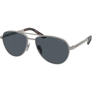 Prada Mand PR A54S 7CQ09T Solbriller Metal Grå Grå Pilot Normal