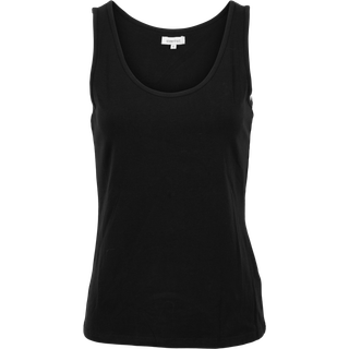Steenholt Harmony Dame Top Plus Size - Black - 48