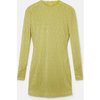 Stella McCartney Crystal-embellished minidress - green - XS