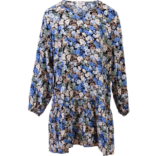 ChaCha Dame Kjole - Bright Blue Combi - L