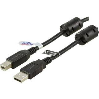 DELTACO USB 2.0 USB cable 3m Black