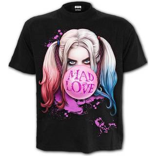 Harley Quinn Mad Love T-Shirt Black XL